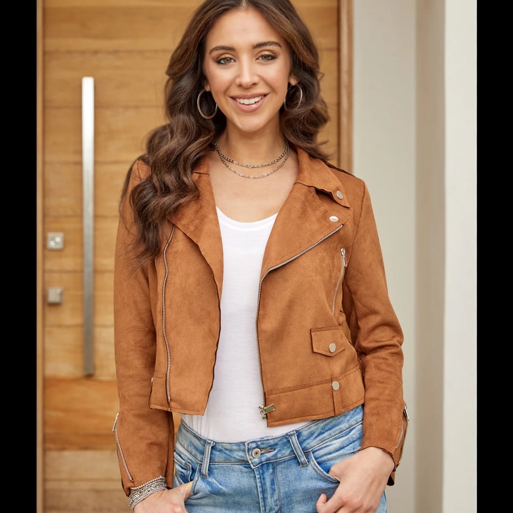 Talula suede Women's Tan Jacket